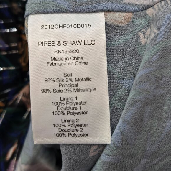 Veronica Beard Womens Peppa Floral Silk Blouson Mini Dress Cocktail Event 10 NWT - Picture 11 of 12